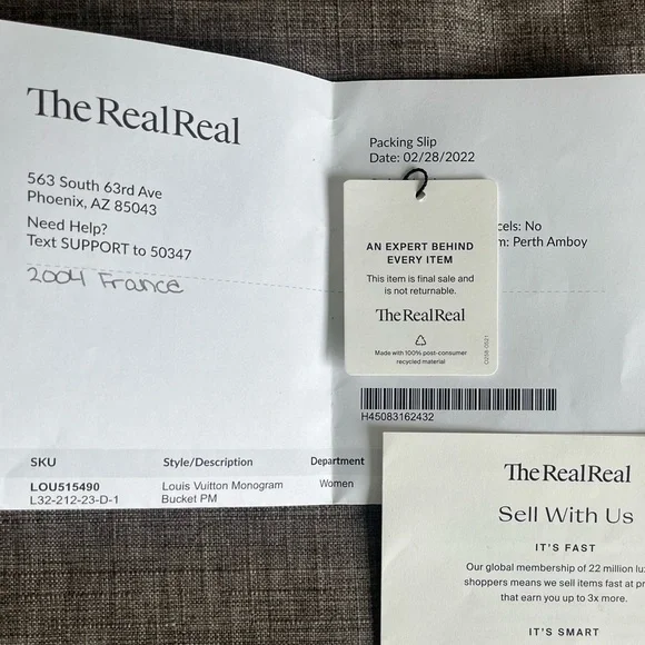 Louis Vuitton Monogram Brown and Tan Bucket Shoulder Bag - Picture 14 of 14